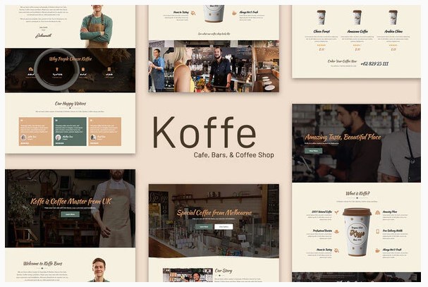 [Themeforest] Koffe - Cafe & Coffee Shop Template _0.jpg